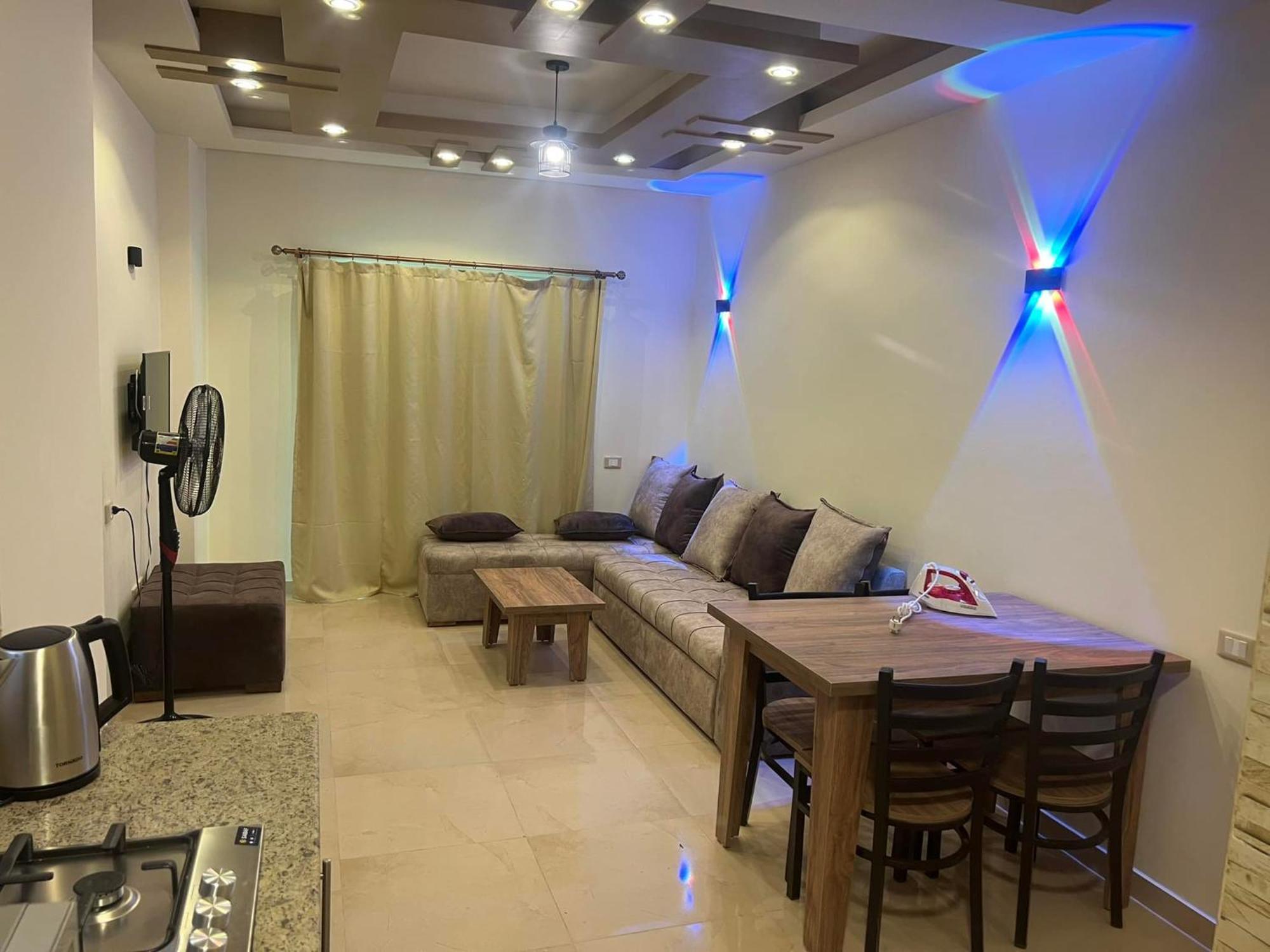 Apartmán Marina Sky Hurghada Exteriér fotografie