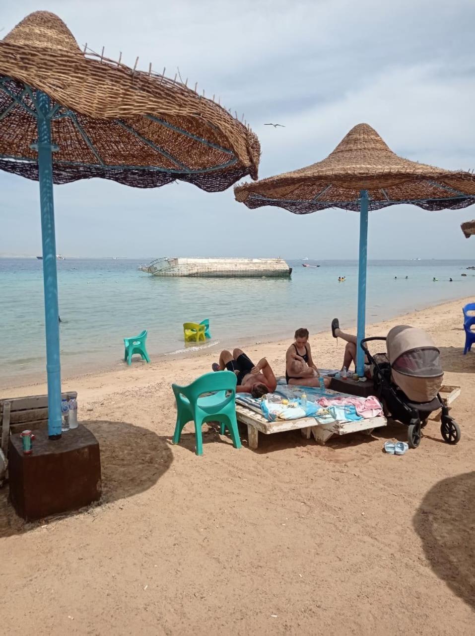 Apartmán Marina Sky Hurghada Exteriér fotografie